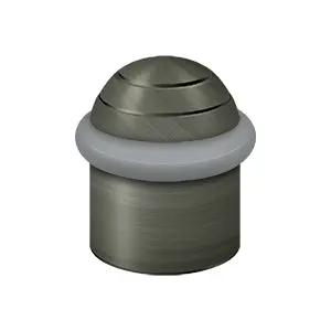 Deltana Round Universal Floor Bumper Dome Cap 1-5/8", Solid Brass by Deltana
