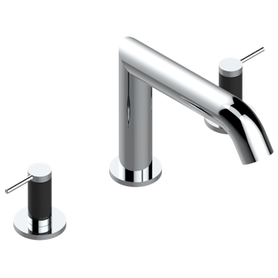 chrome polished faucet