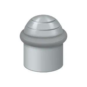 Deltana Round Universal Floor Bumper Dome Cap 1-5/8", Solid Brass by Deltana