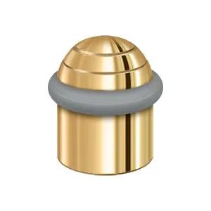 Deltana Round Universal Floor Bumper Dome Cap 1-5/8", Solid Brass by Deltana