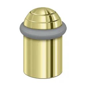 Deltana Round universal Floor Bumper Dome Cap 2-1/8", Solid Brass by Deltana