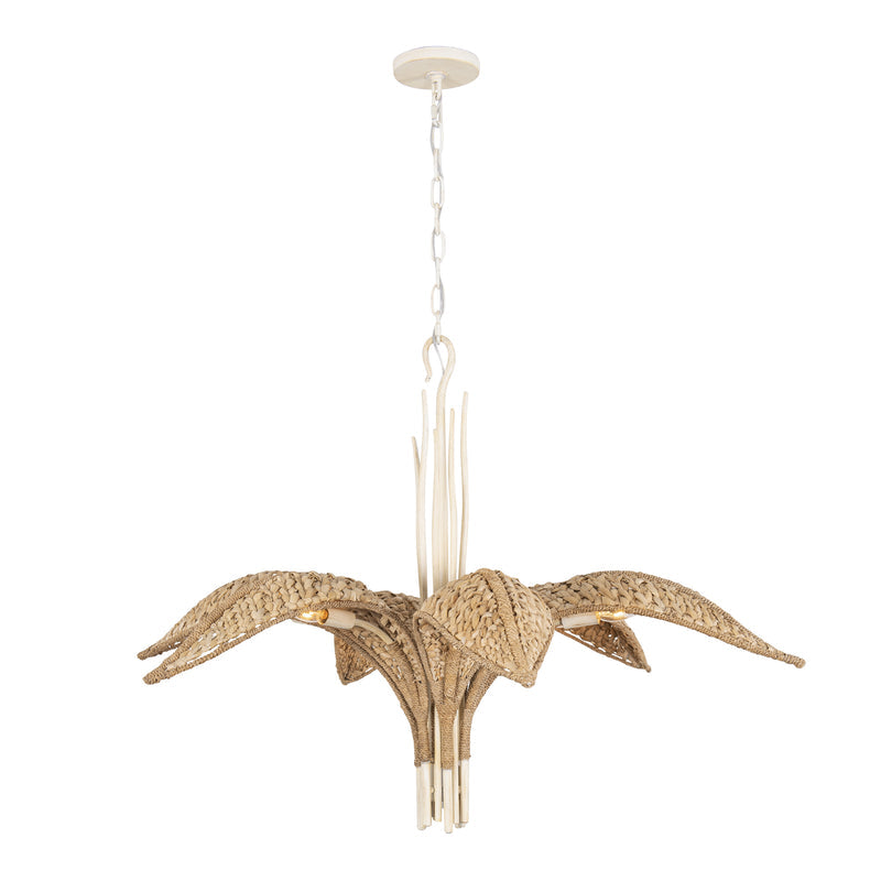 country white chandelier