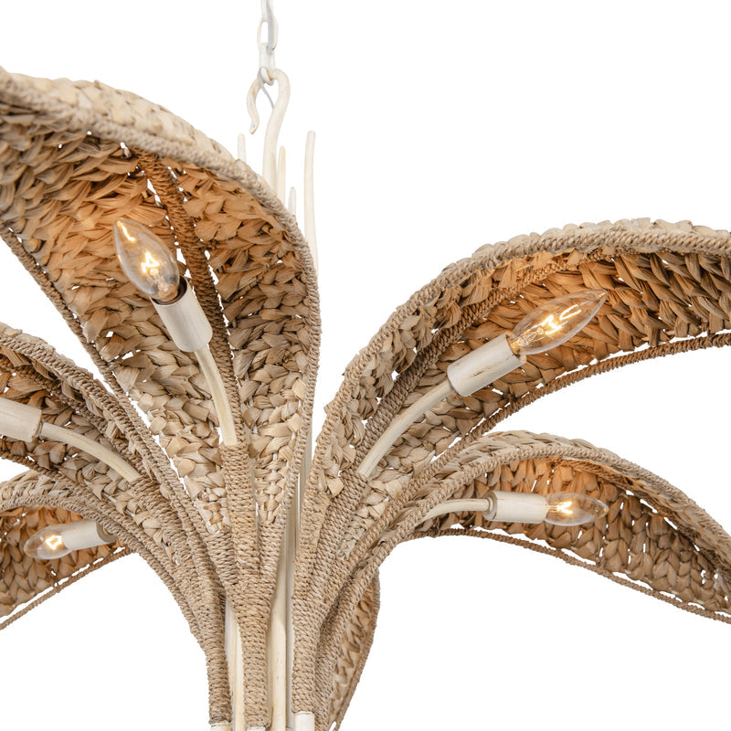 country white chandelier