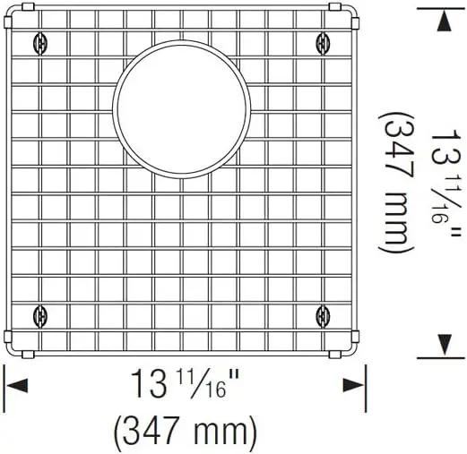 stainless steel sink grid