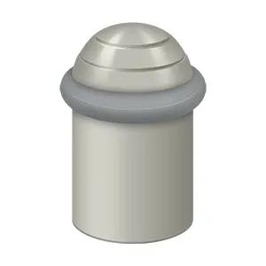 Deltana Round universal Floor Bumper Dome Cap 2-1/8", Solid Brass by Deltana