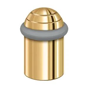 Deltana Round universal Floor Bumper Dome Cap 2-1/8", Solid Brass by Deltana