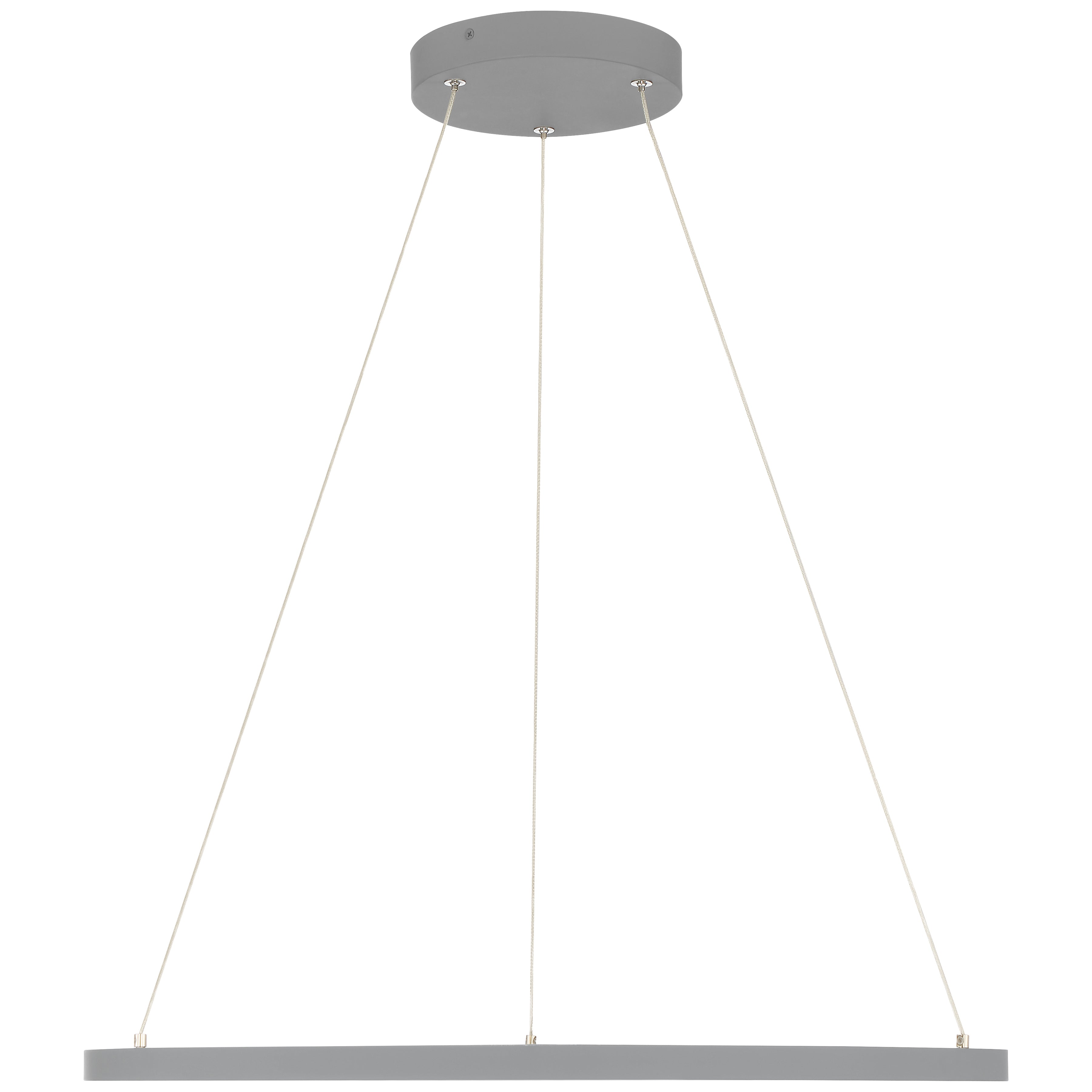 gray dual voltage led pendant