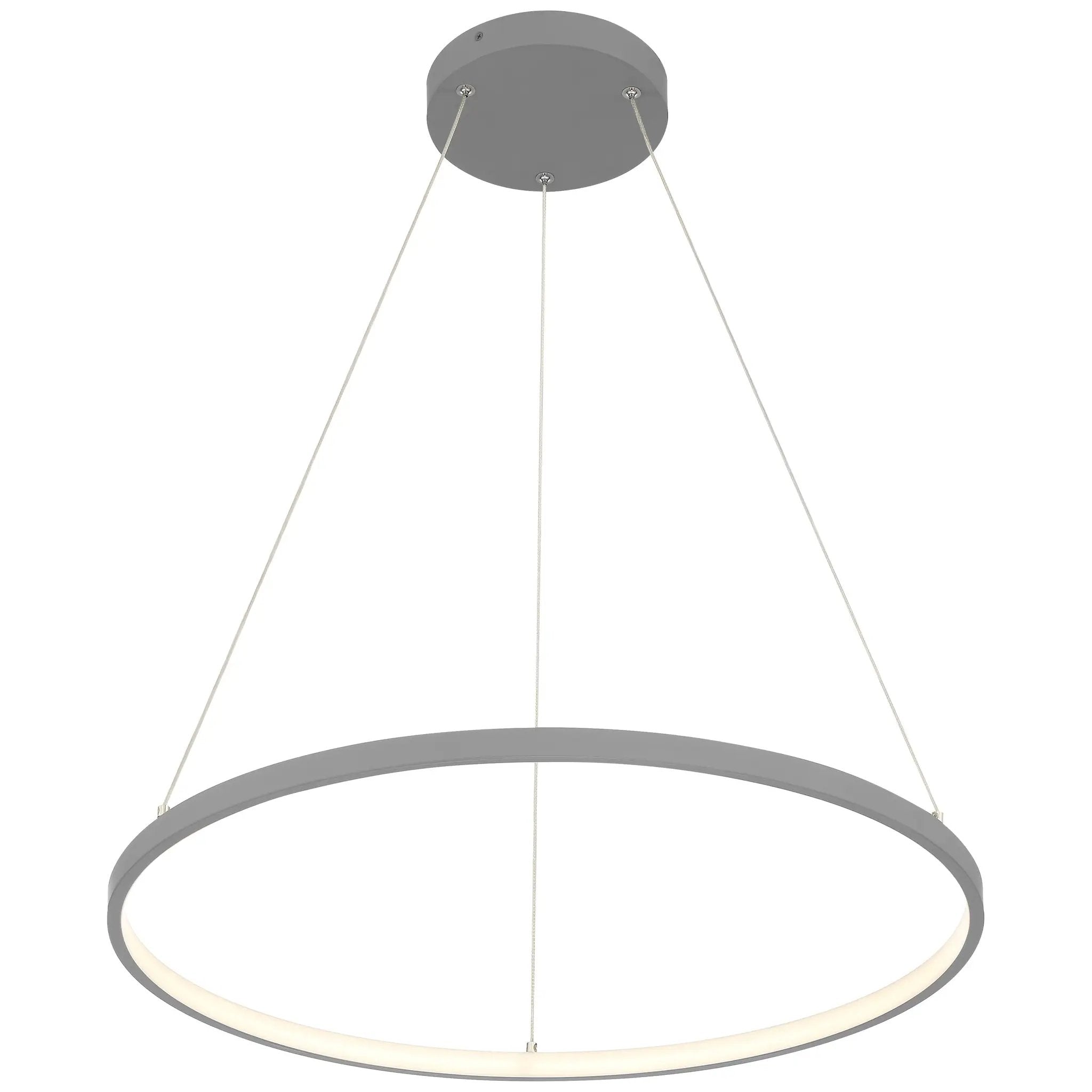 gray dual voltage led pendant