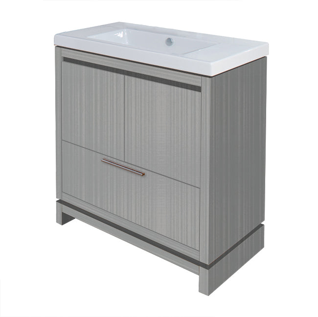 Lacava Aquaquattro 32" Floor Standing Vanity by Lacava