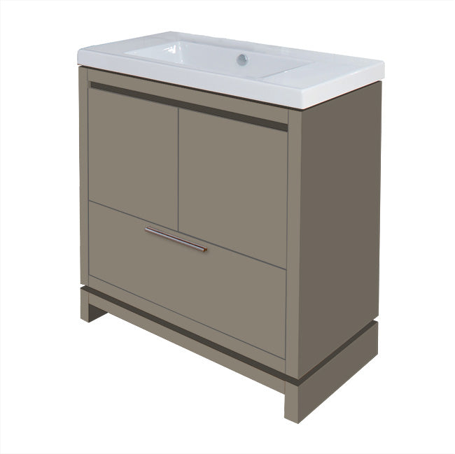 Lacava Aquaquattro 32" Floor Standing Vanity by Lacava