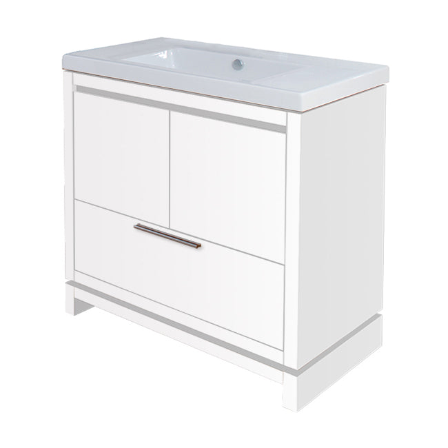 Lacava Aquaquattro 40" Floor Standing Vanity by Lacava