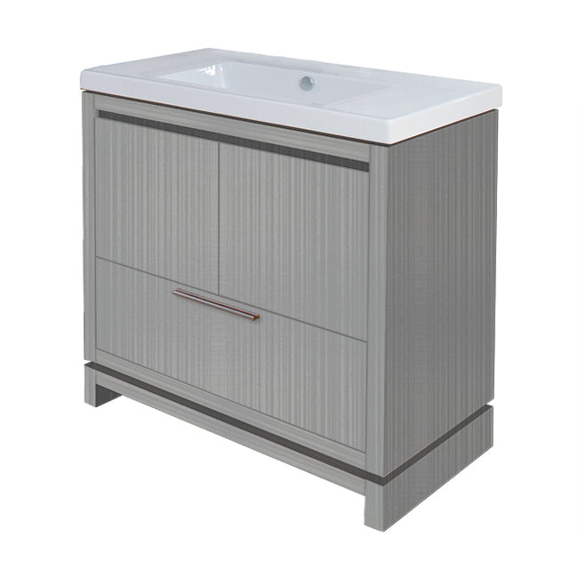 Lacava Aquaquattro 40" Floor Standing Vanity by Lacava