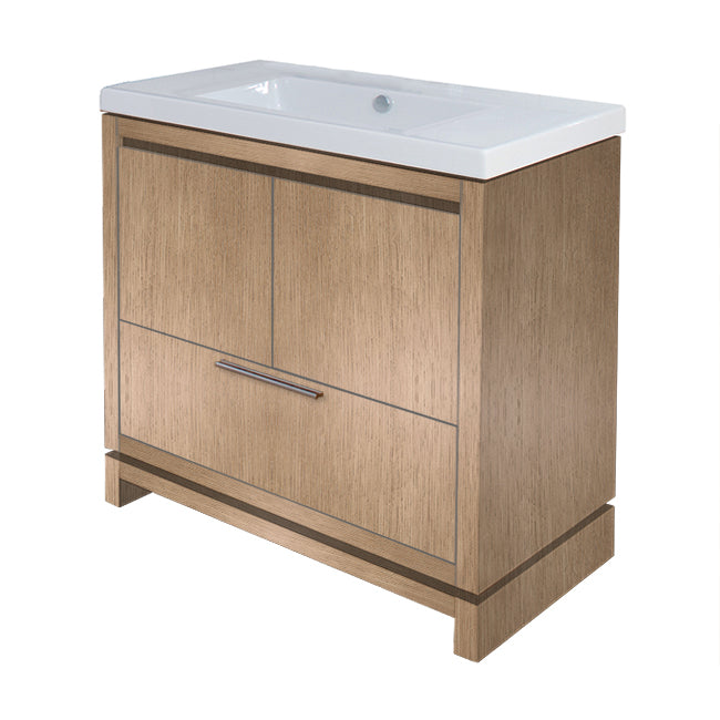 Lacava Aquaquattro 40" Floor Standing Vanity by Lacava