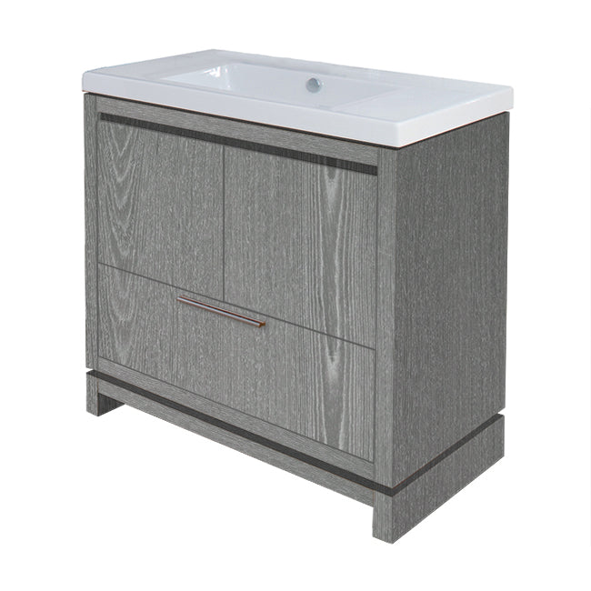 Lacava Aquaquattro 40" Floor Standing Vanity by Lacava