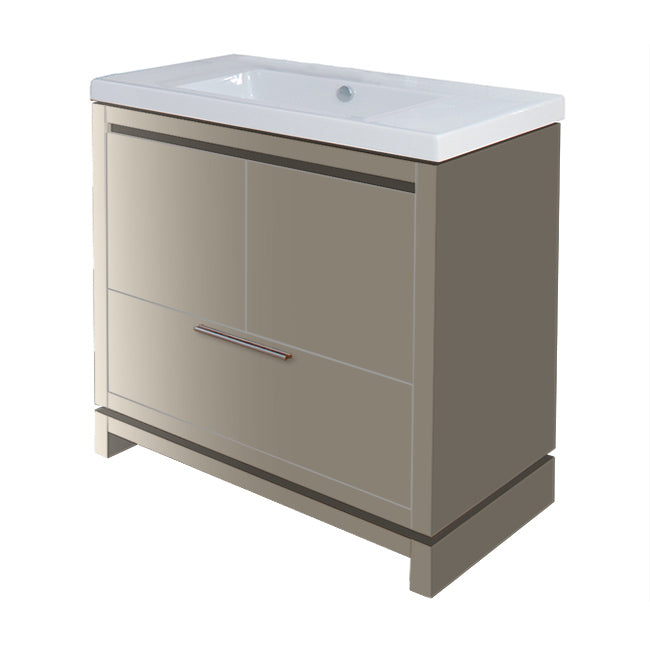 Lacava Aquaquattro 40" Floor Standing Vanity by Lacava