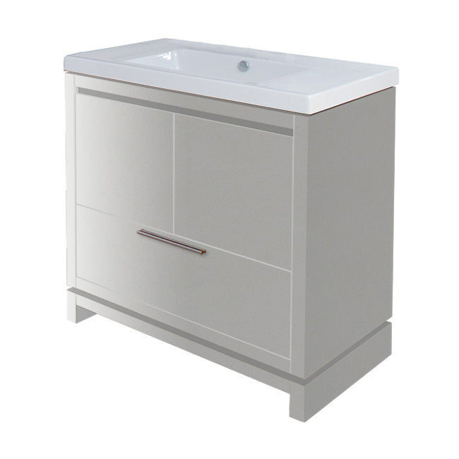 Lacava Aquaquattro 40" Floor Standing Vanity by Lacava
