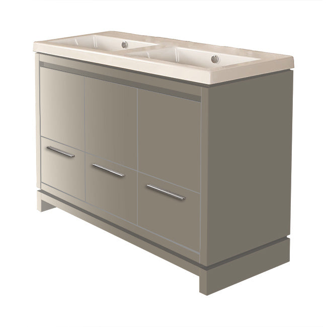 Lacava Aquaquattro 48" Floor Standing Vanity by Lacava