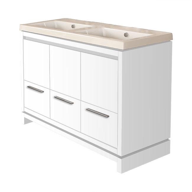 Lacava Aquaquattro 48" Floor Standing Vanity by Lacava