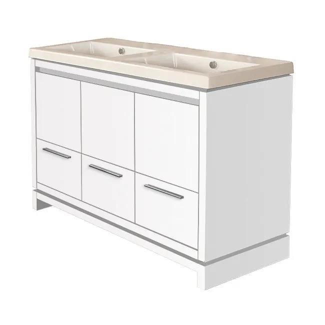 Lacava Aquaquattro 56" Floor Standing Vanity by Lacava
