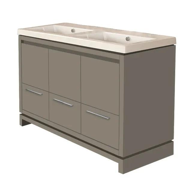 Lacava Aquaquattro 56" Floor Standing Vanity by Lacava