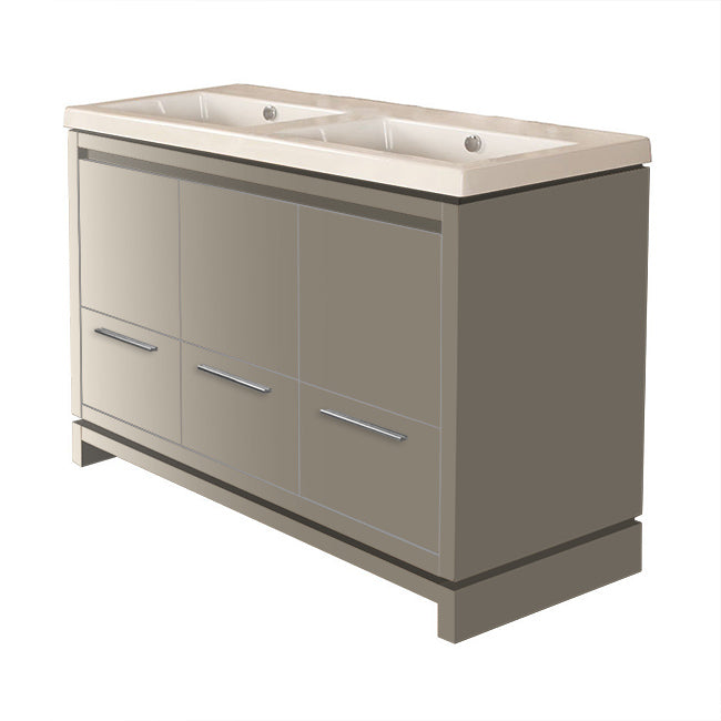 Lacava Aquaquattro 56" Floor Standing Vanity by Lacava