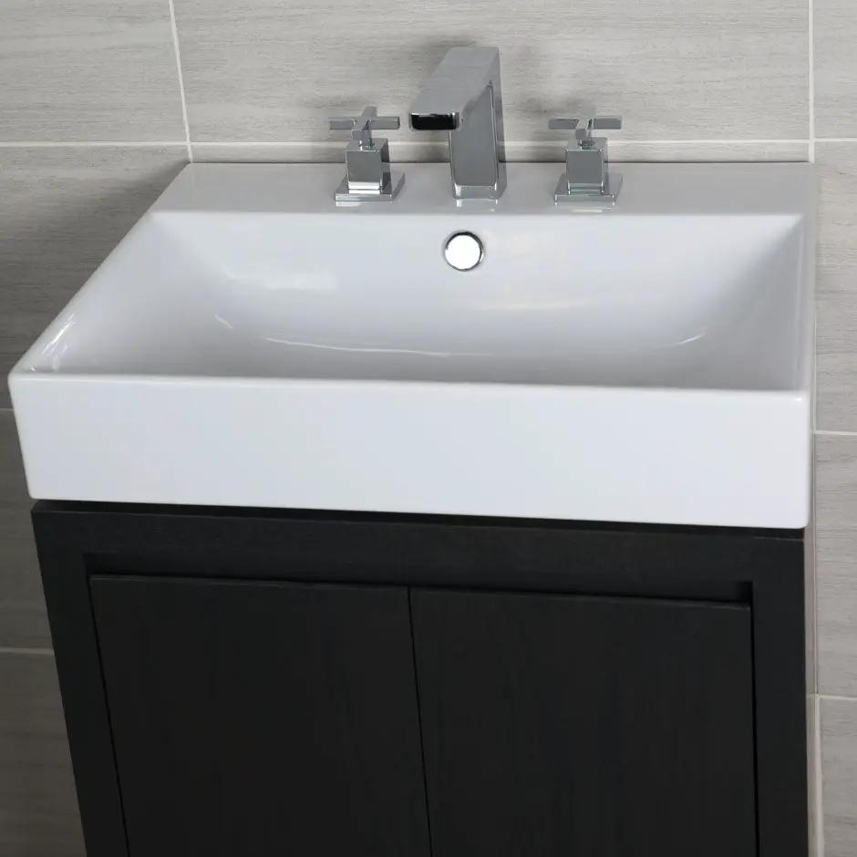 ash gray vanity