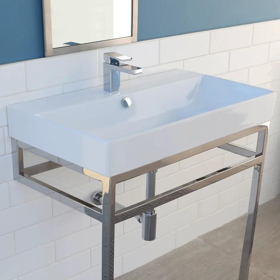 white sink