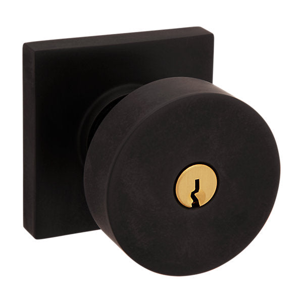 Baldwin Contemporary Knob with Square Rose