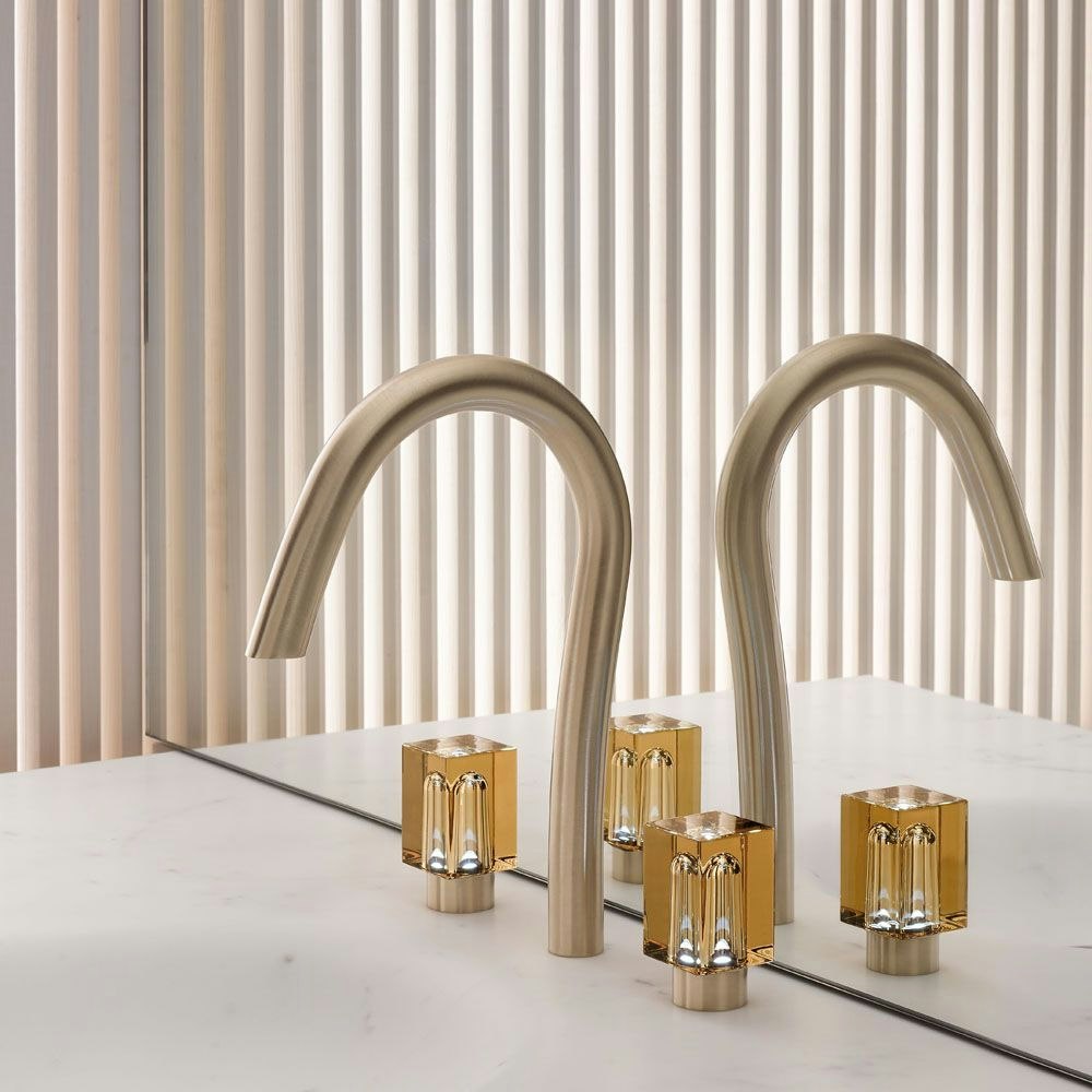 nickel polished faucet