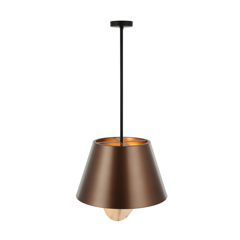 matte black pendant light