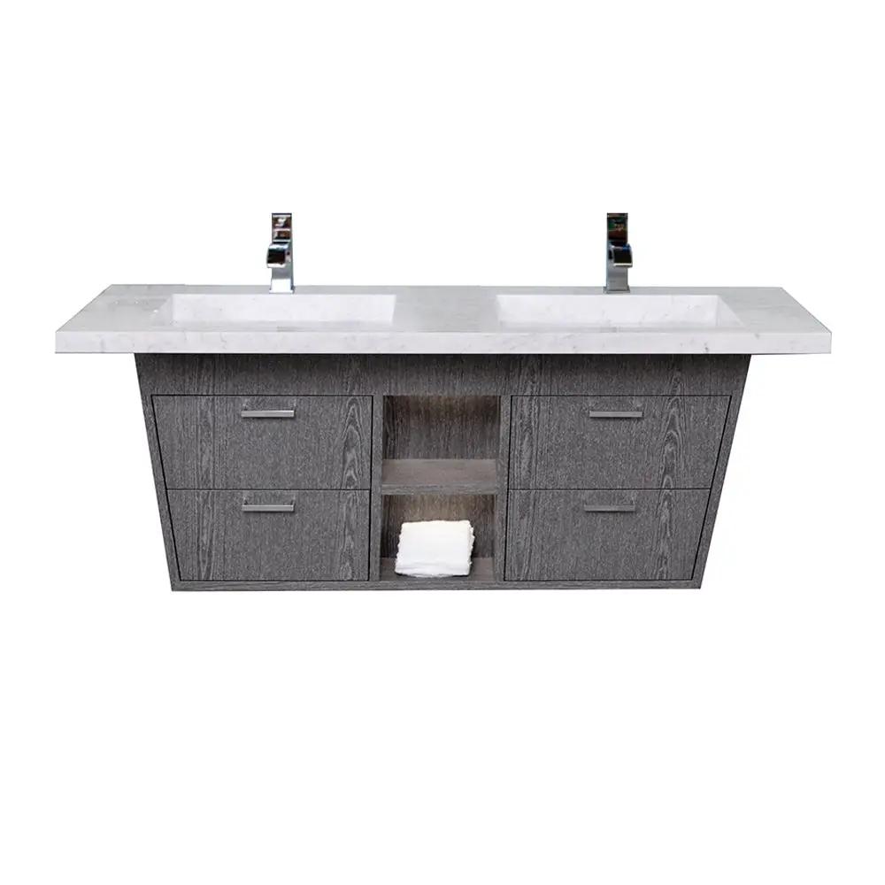 Lacava Libera 56" Wall Mount Under Counter Vanity by Lacava