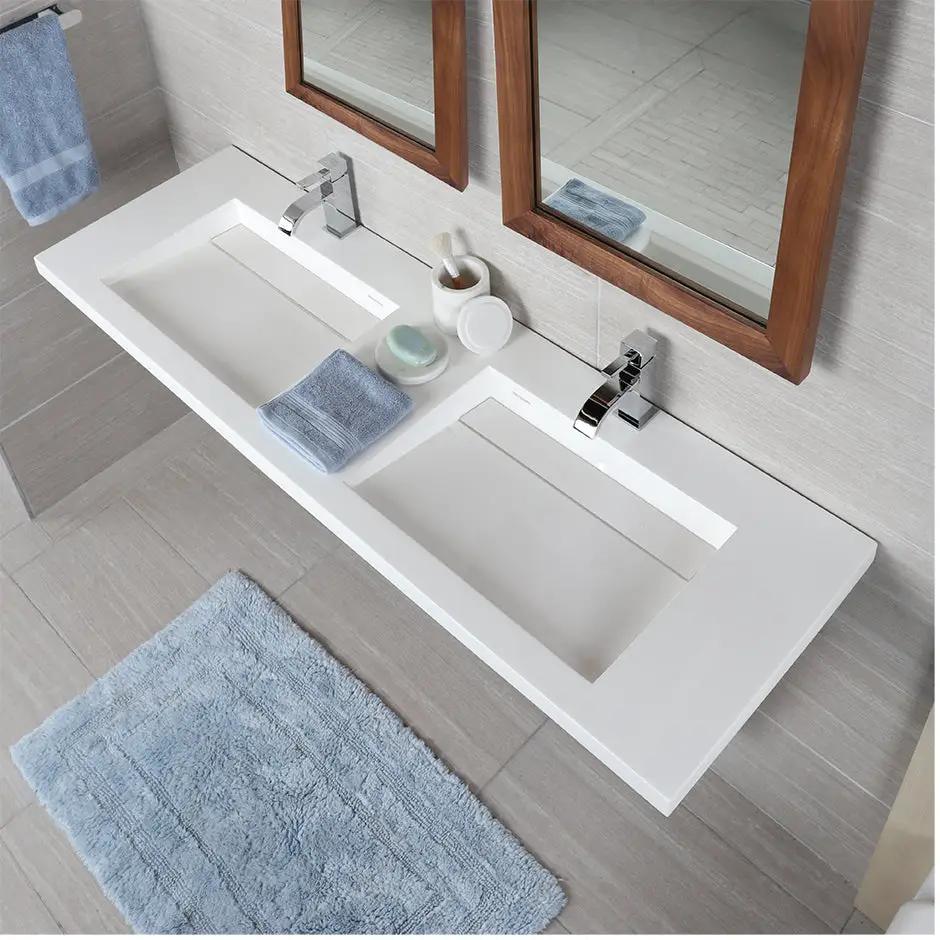 gloss white sink