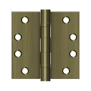 Deltana 4" x 4" Ball Bearings Square Hinge, HD by Deltana