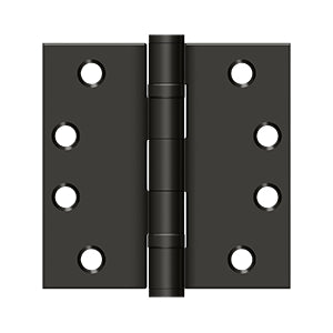 Deltana 4" x 4" Ball Bearings Square Hinge, HD