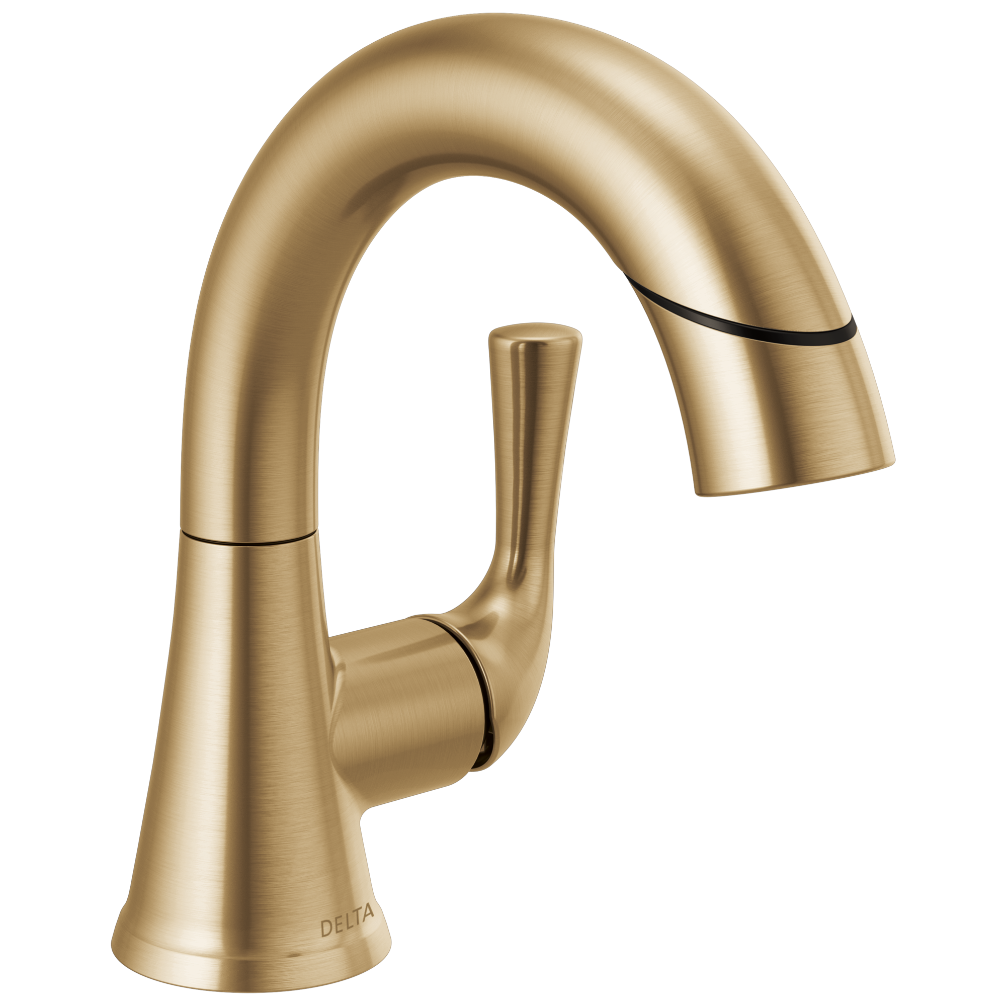 Delta Kayra Single Handle Pull-Down Bathroom Faucet