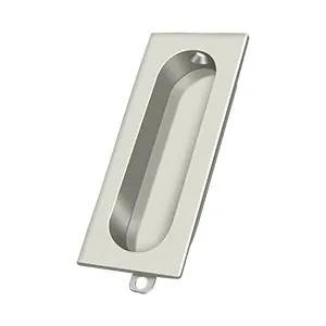 Deltana 3-1/8" x 1-3/8" x 1/2" Rectangle Flush Pull by Deltana
