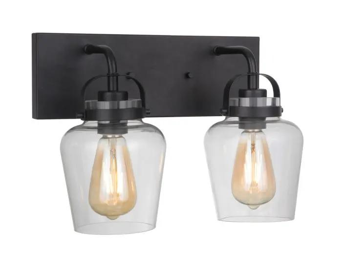 flat black wall sconces