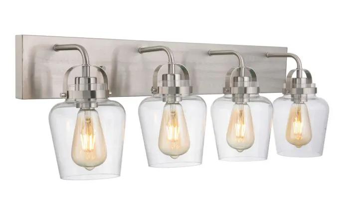 brushed polished nickel wall sconces