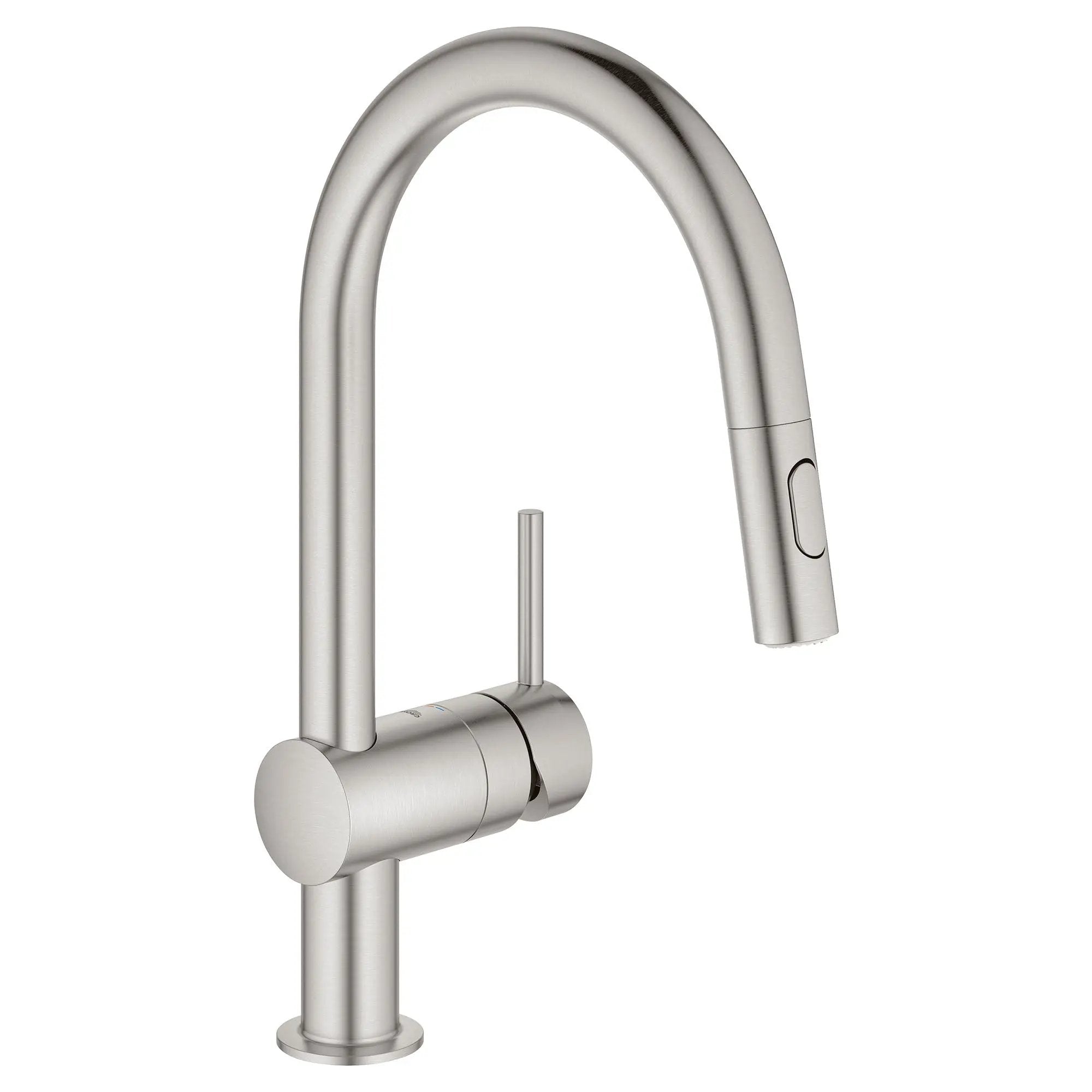 Grohe Minta Single-Handle Pull-Down Kitchen Faucet Dual Spray 1.75 GPM by Grohe
