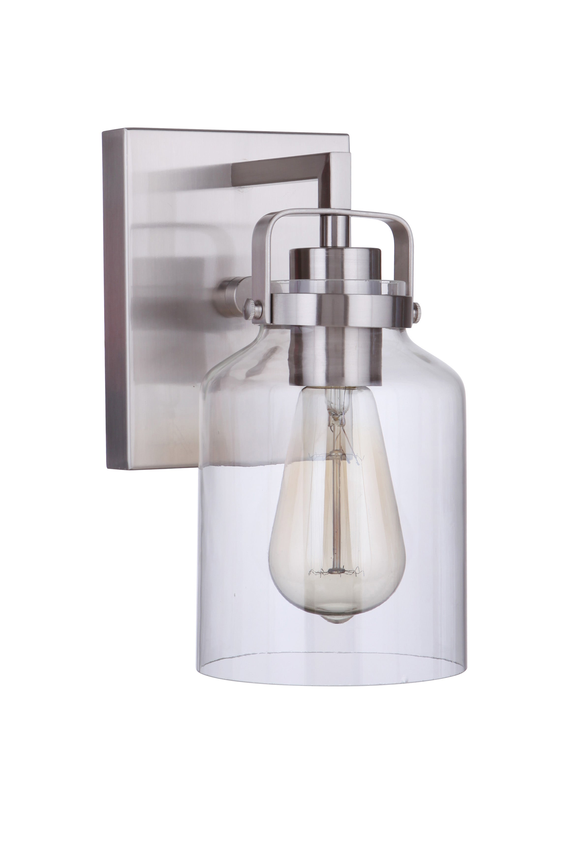 brushed polished nickel wall sconces