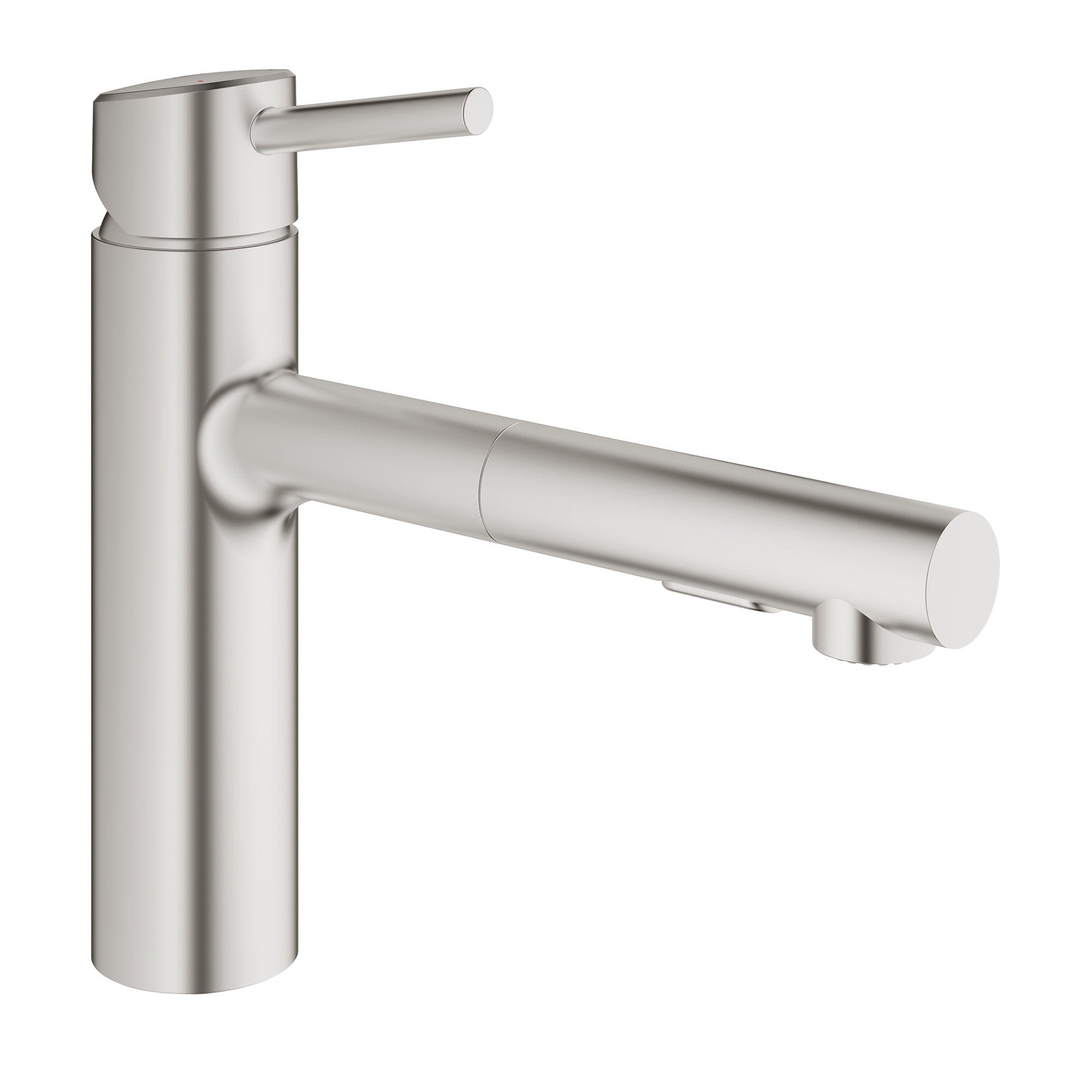 Grohe Concetto Single-Handle Pull-Out Kitchen Faucet Dual Spray 1.5 GPM