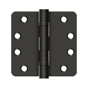 Deltana 4" x 4" x 1/4" Ball Bearings Radius Hinge, HD
