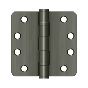Deltana 4" x 4" x 1/4" Ball Bearings Radius Hinge, HD