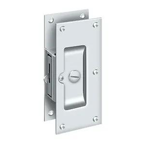 polished chrome pocket lock