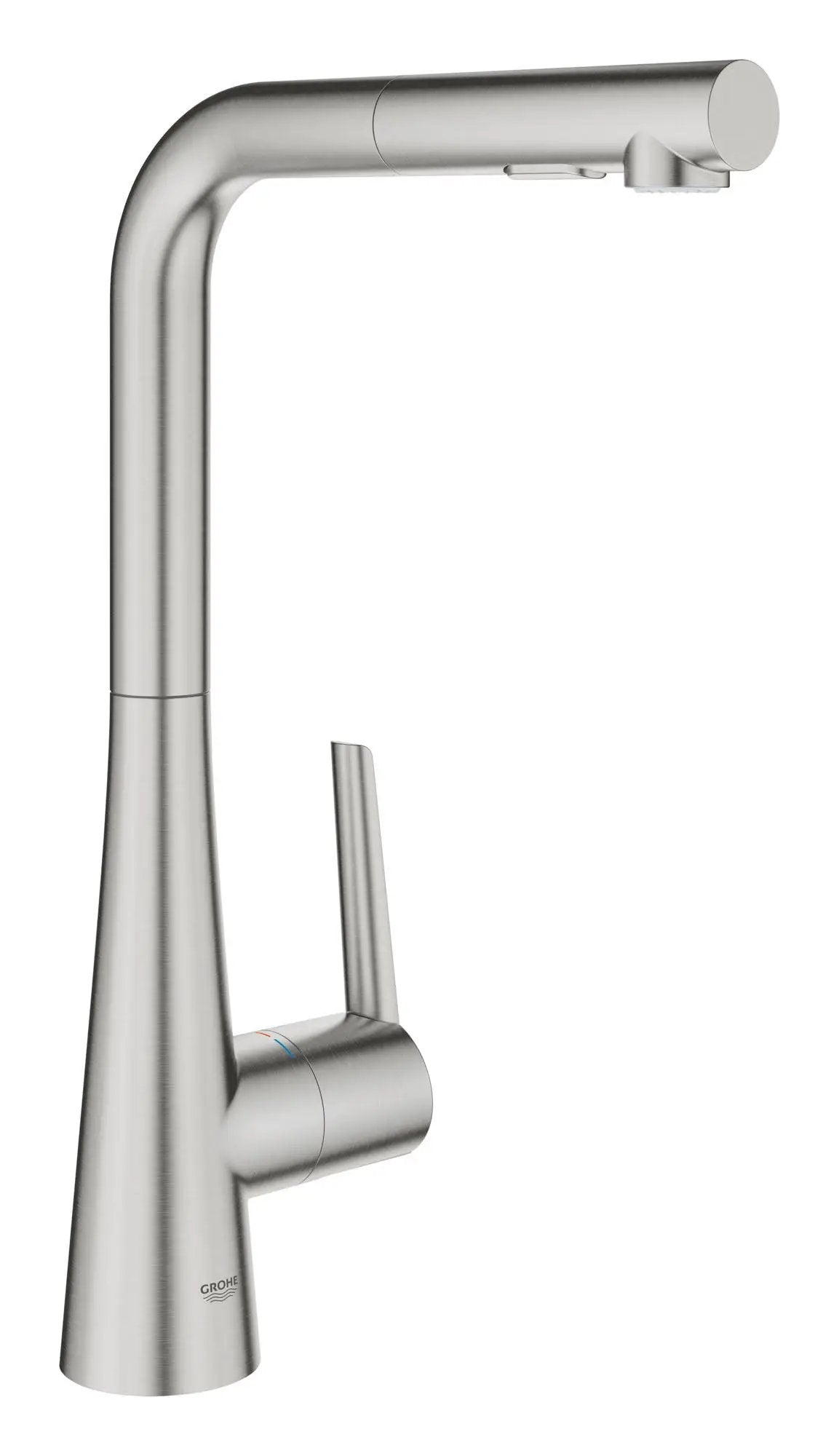 Grohe Zedra Single-Handle Pull-Out Kitchen Faucet Dual Spray 1.75 GPM by Grohe