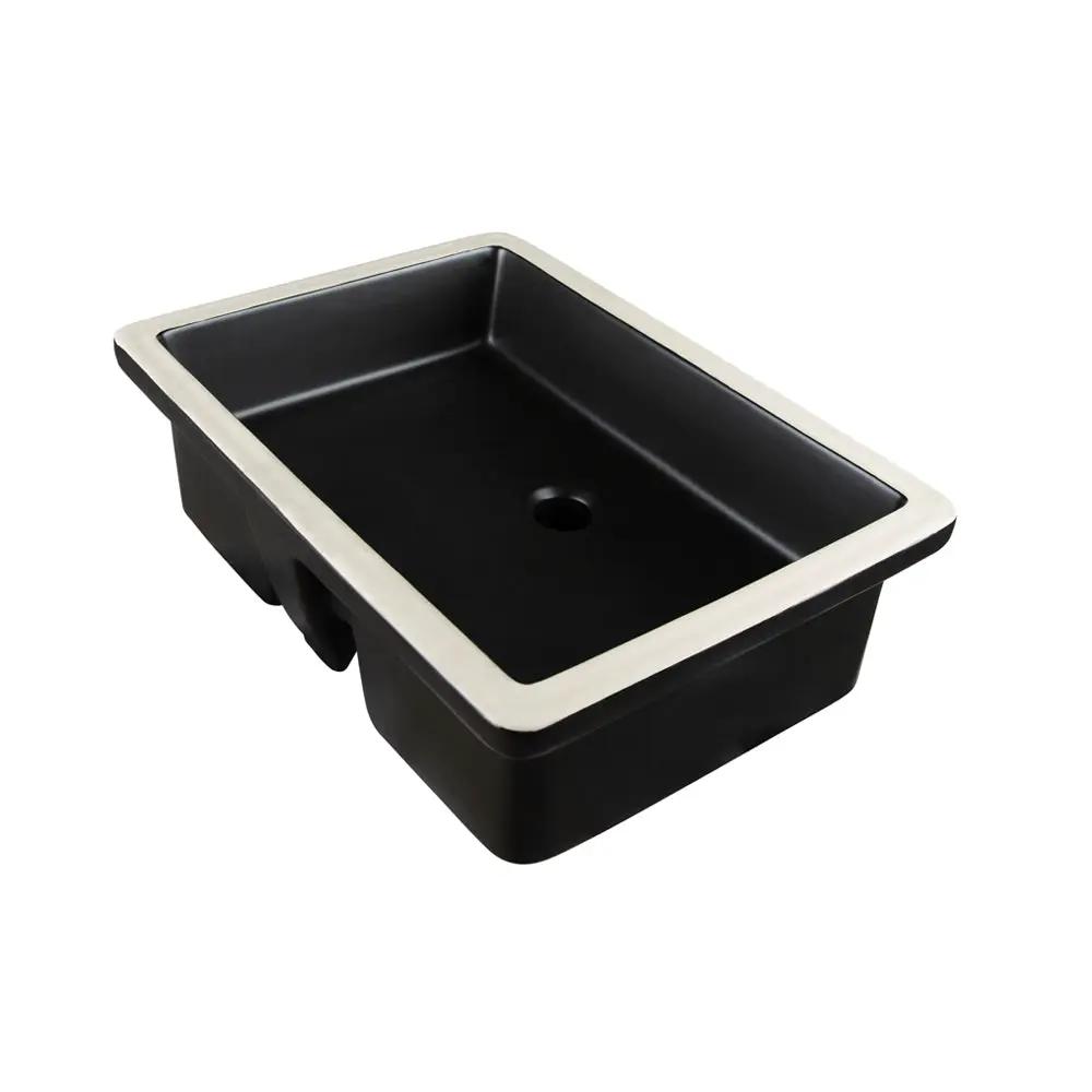 matte black sink