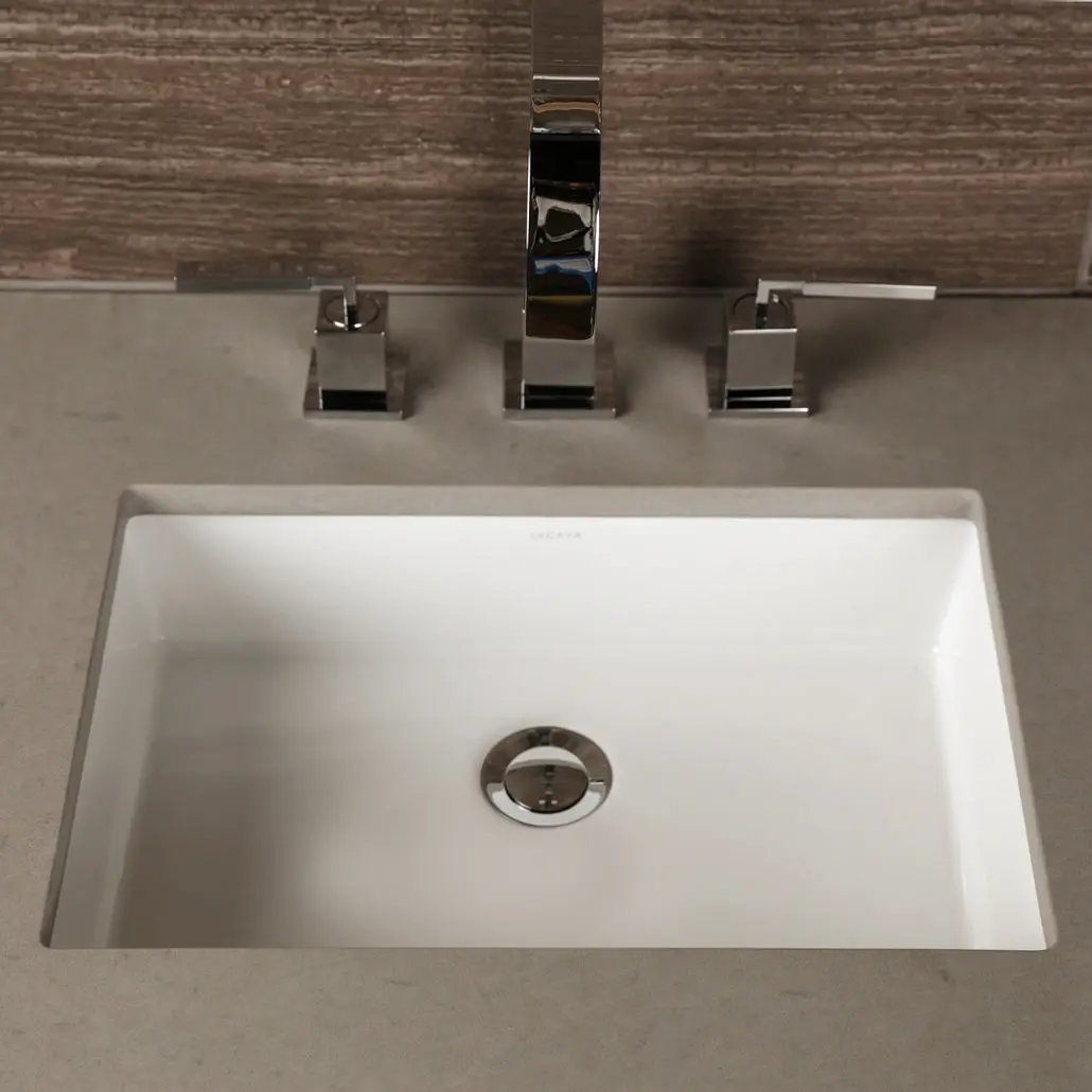 white sink