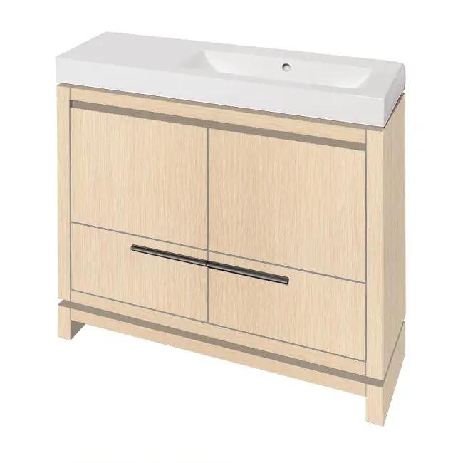 Lacava Aquaquattro 36" Floor Standing Vanity by Lacava