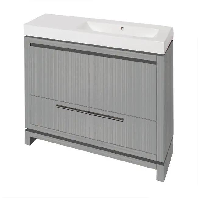 Lacava Aquaquattro 36" Floor Standing Vanity by Lacava