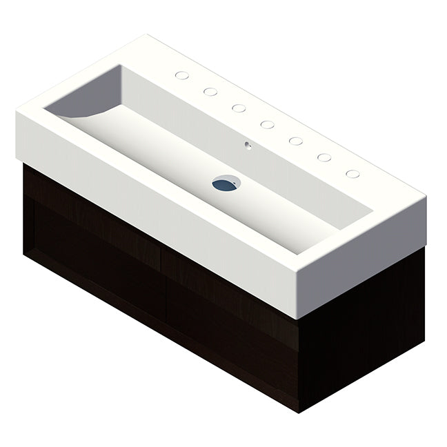 Lacava Luce 40" Wall-Mount Under-Counter Vanity